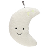 Wärmflasche Plüsch Mond