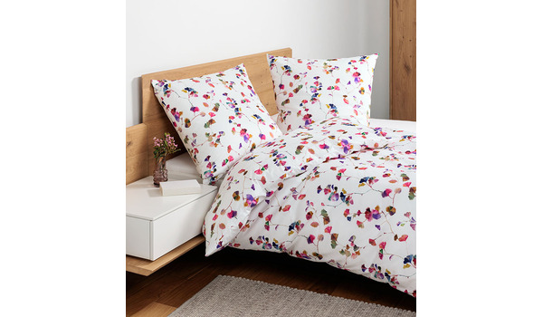 Bettwäsche Satin allover BW mit RV Modern Art